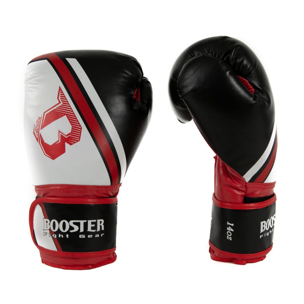 Booster Fightgear - Bokshandschoenen - BT SPARRING V2 RED BLACK- Rood - Zwart