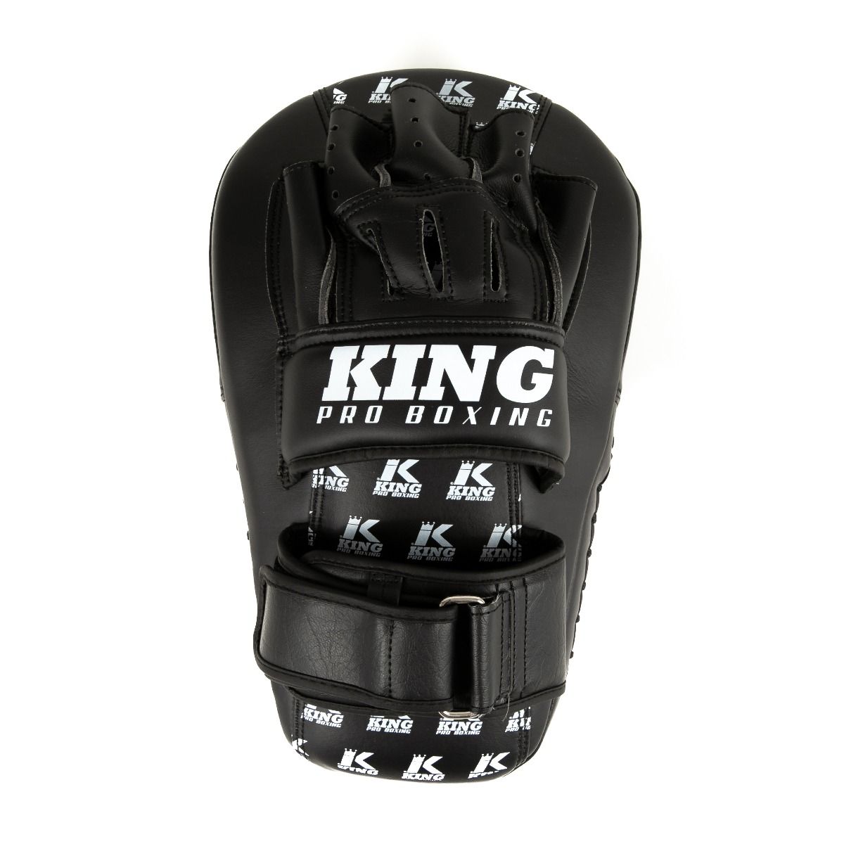 King Pro Boxing-Handpads-Boks/Trappads-REVO HYBRID-Zwart-Wit