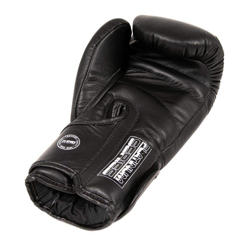King Pro Boxing - Bokshandschoenen - PLATINUM 7 - Zwart - grijs 