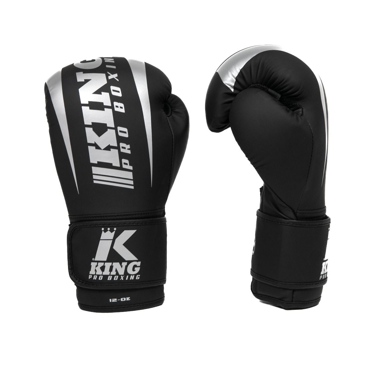 King Pro Boxing - BOKSHANDSCHOENEN - REVO 7 - Zwart - zilver - black - silver 