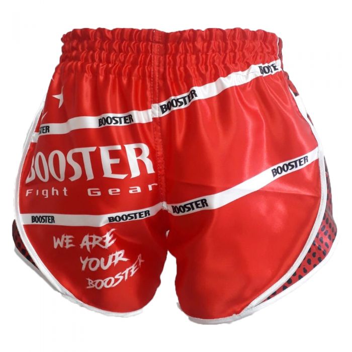 Booster Fightgear - short - kortebroek - AD TURKEY - Turkije - rood - wit