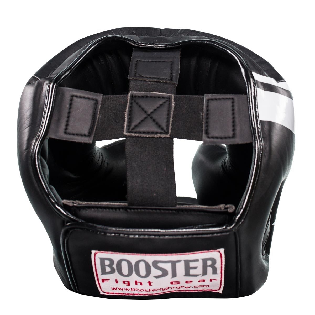 Booster Fight Gear Lederen HGL B 2 Hoofdbeschermer Zwart-Wit
