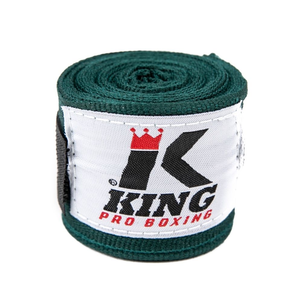 King Pro Boxing BPC DARK GREEN Bandages Groen: Stoere Look 