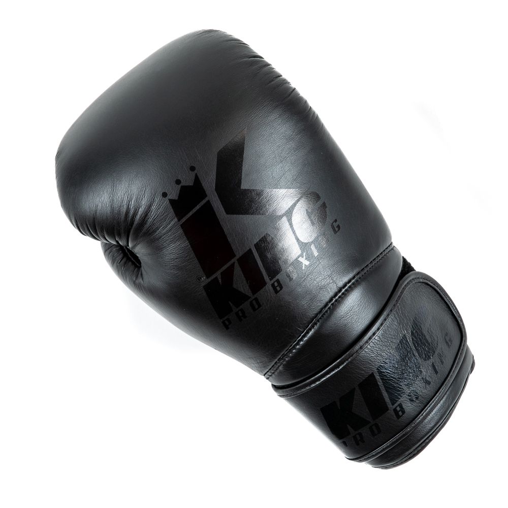 King Pro Boxing - Bokshandschoenen - KPB/STAR 12 - Black on black