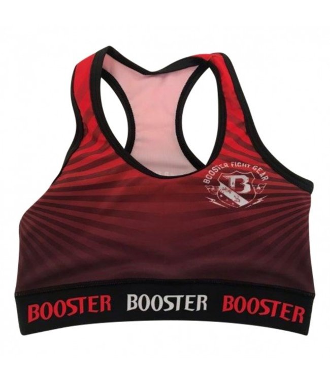 Booster Fight Gear-Dames-Top-Rood-Zwart