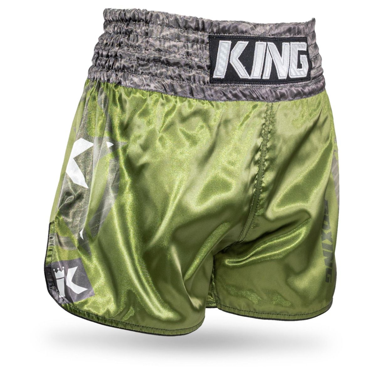 King Pro Boxing - Fightshort - LEGION  1 - Groen - Green 