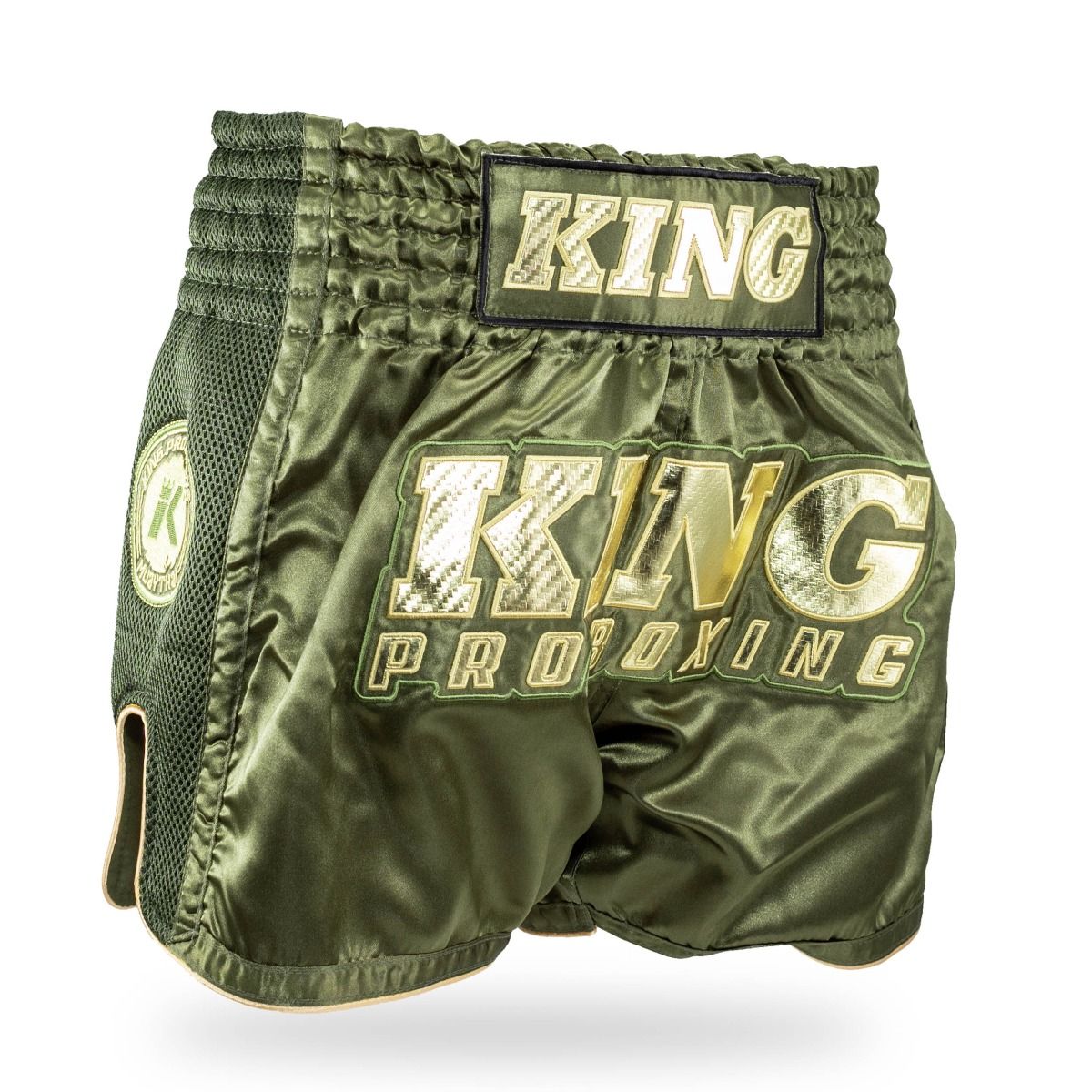 King Pro Boxing - fightshorts - BT X7 - groen - licht groen