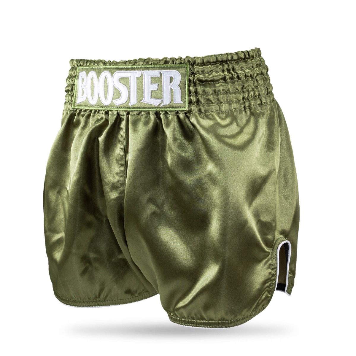 Booster Fightgear-Fightshort-Kickboks broekje-PLAIN V2-Groen