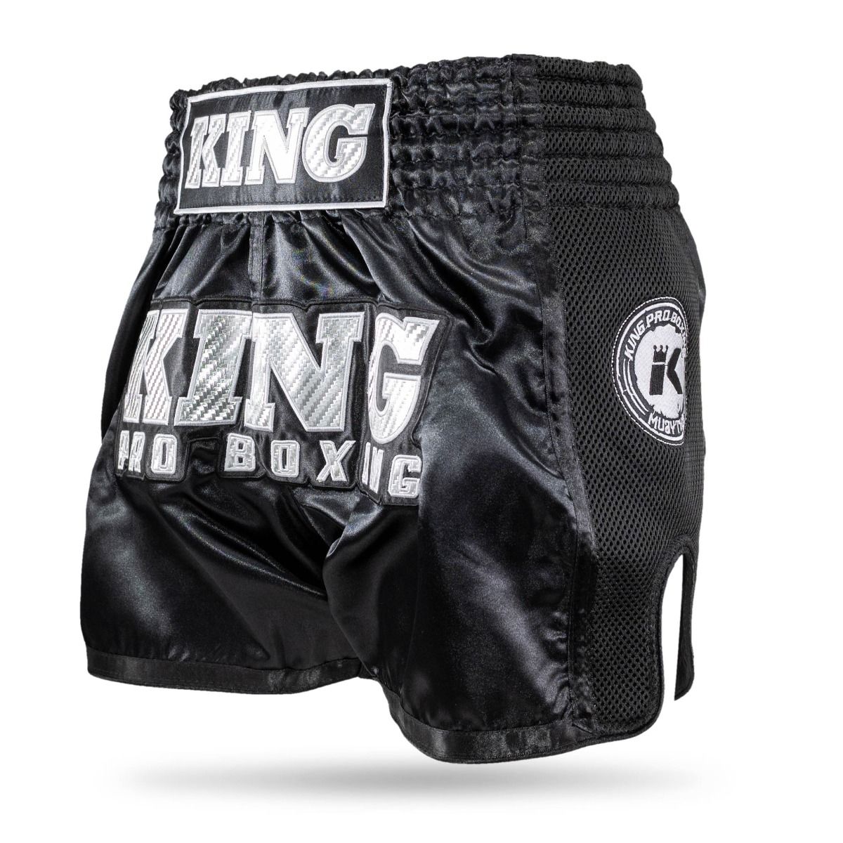 King Pro Boxing - fightshorts - BT X6 - zwart 