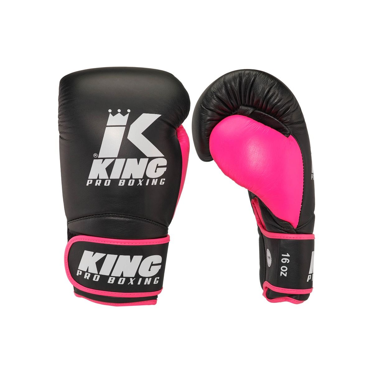 King Pro Boxing - Bokshandschoenen - STAR 19 - zwart - roze