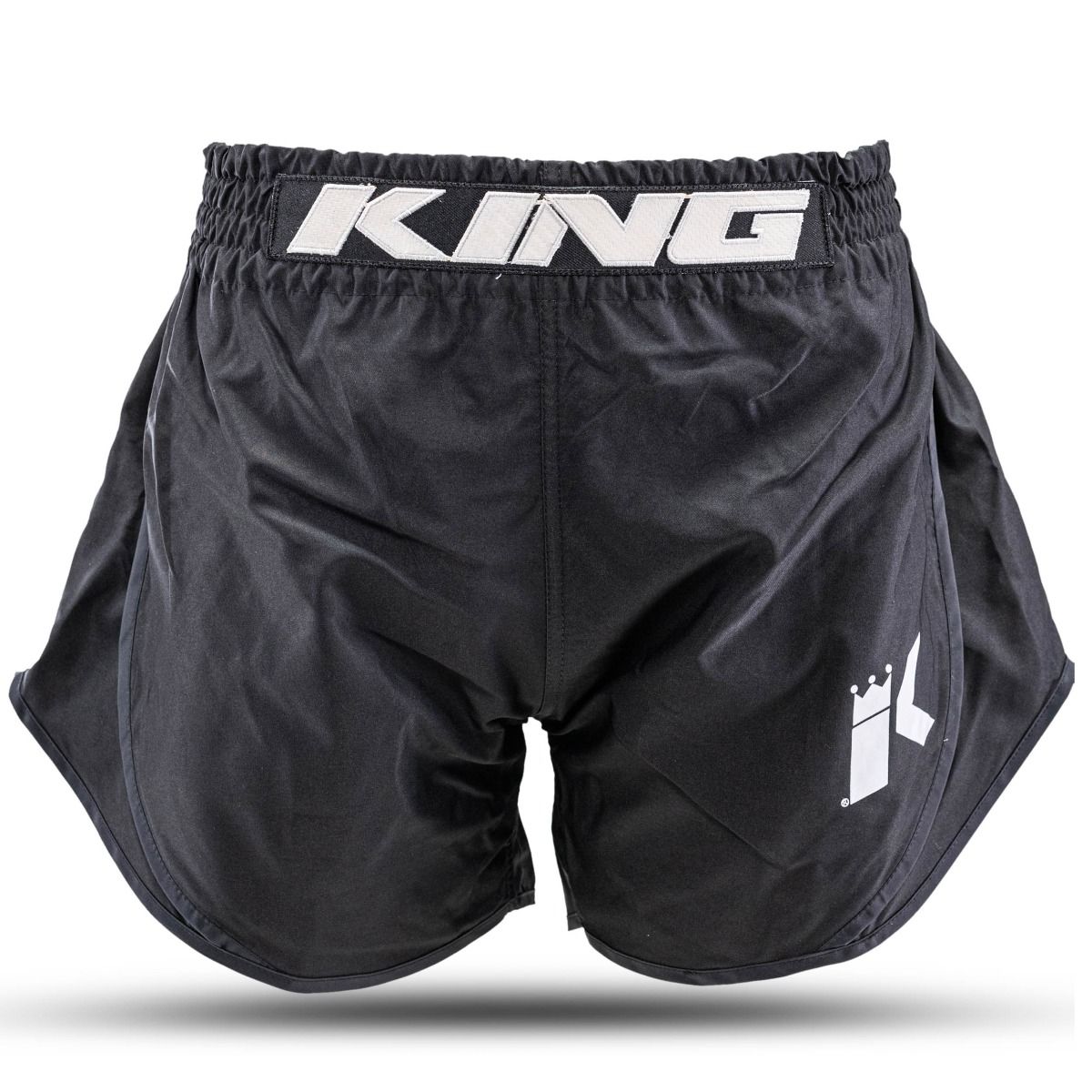 King Pro Boxing-Fightshort-Kickboksbroek-CLASSIC-Zwart