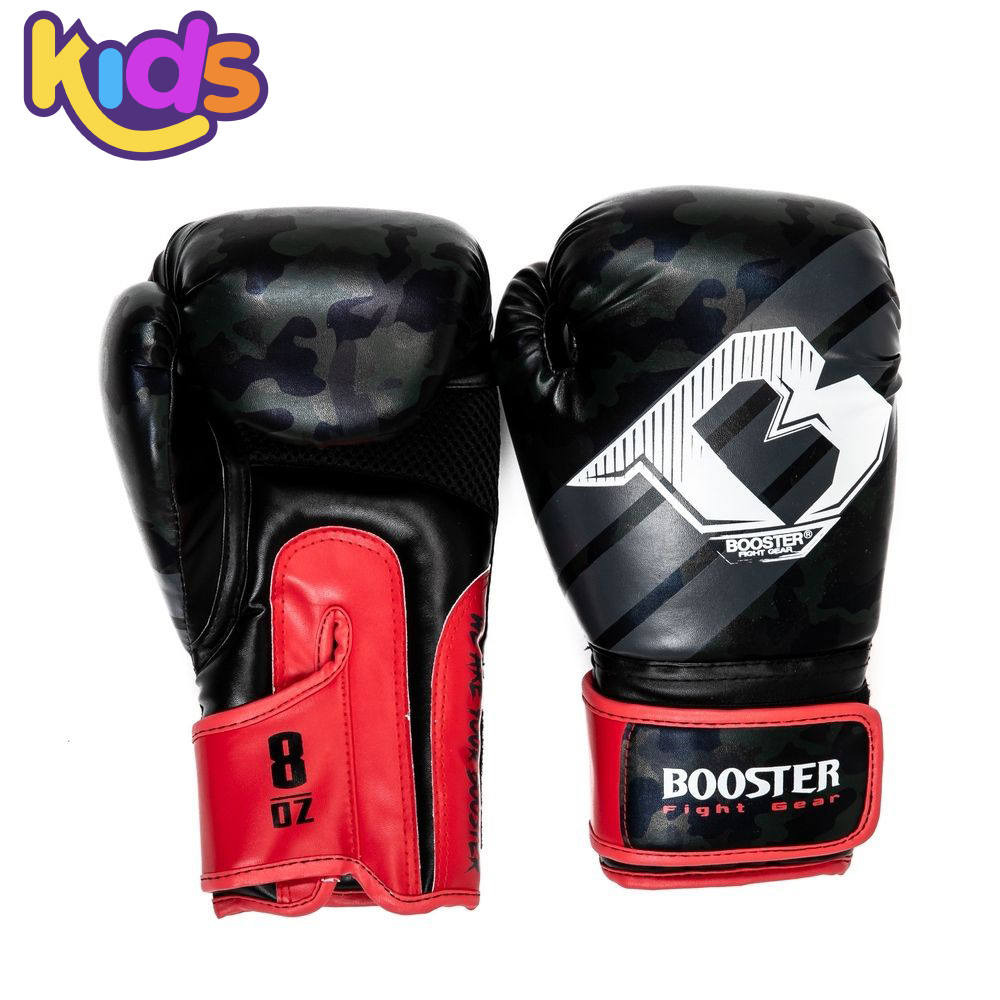 Booster Fightgear - bokshandschoenen - Kids - BG YOUTH - Camo black