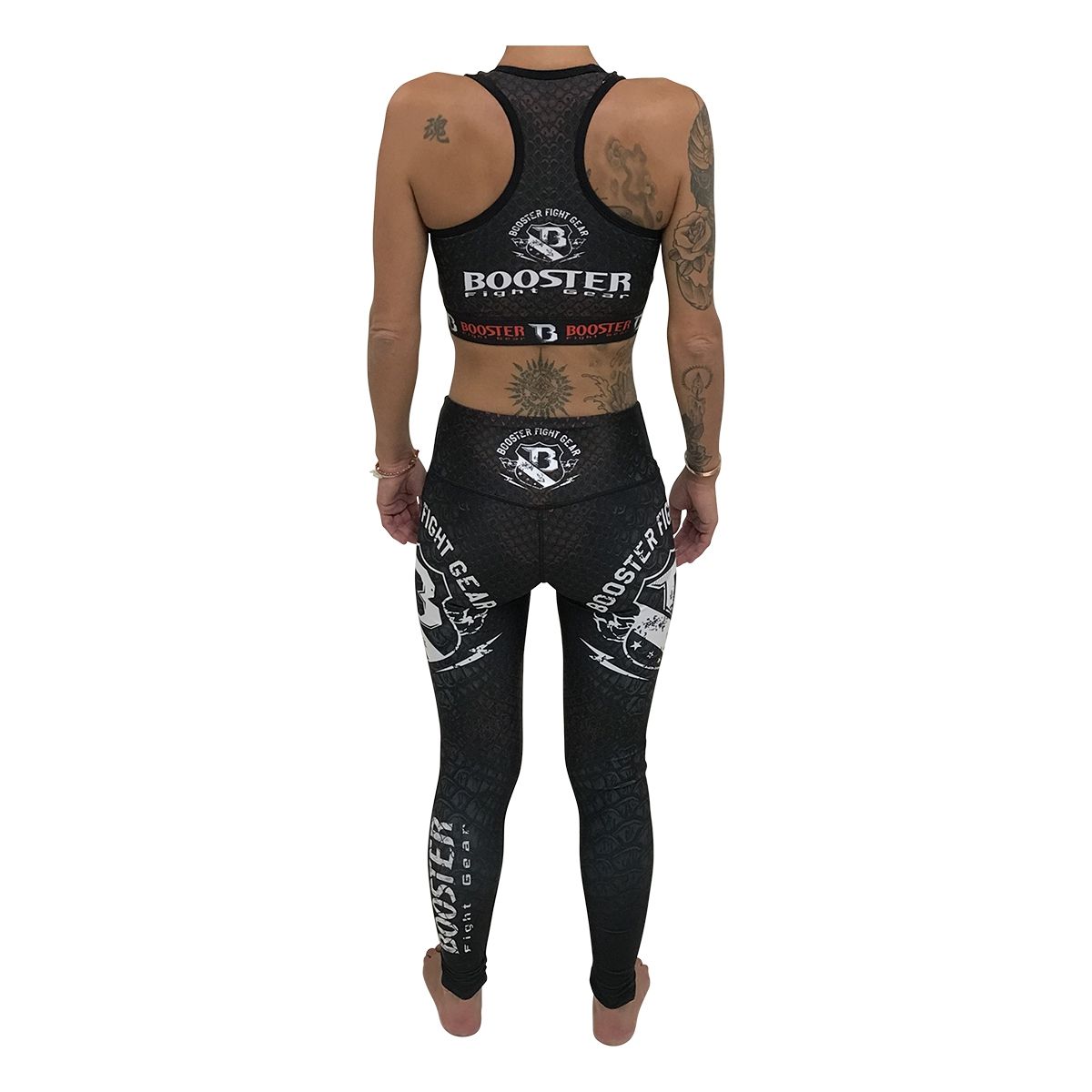 Booster Fight Gear Amazon Spats Dames Rood-Grijs