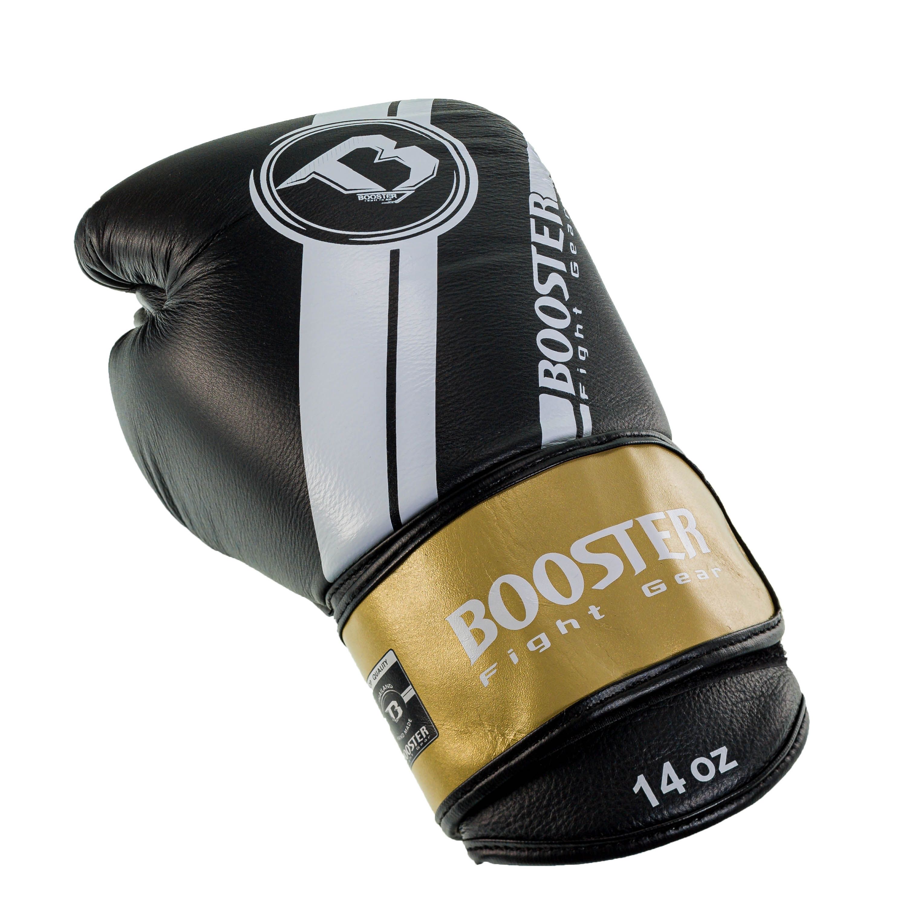 Booster Fightgear - Bokshandschoenen - V3 - Goud - Zwart - GOLD - BLACK