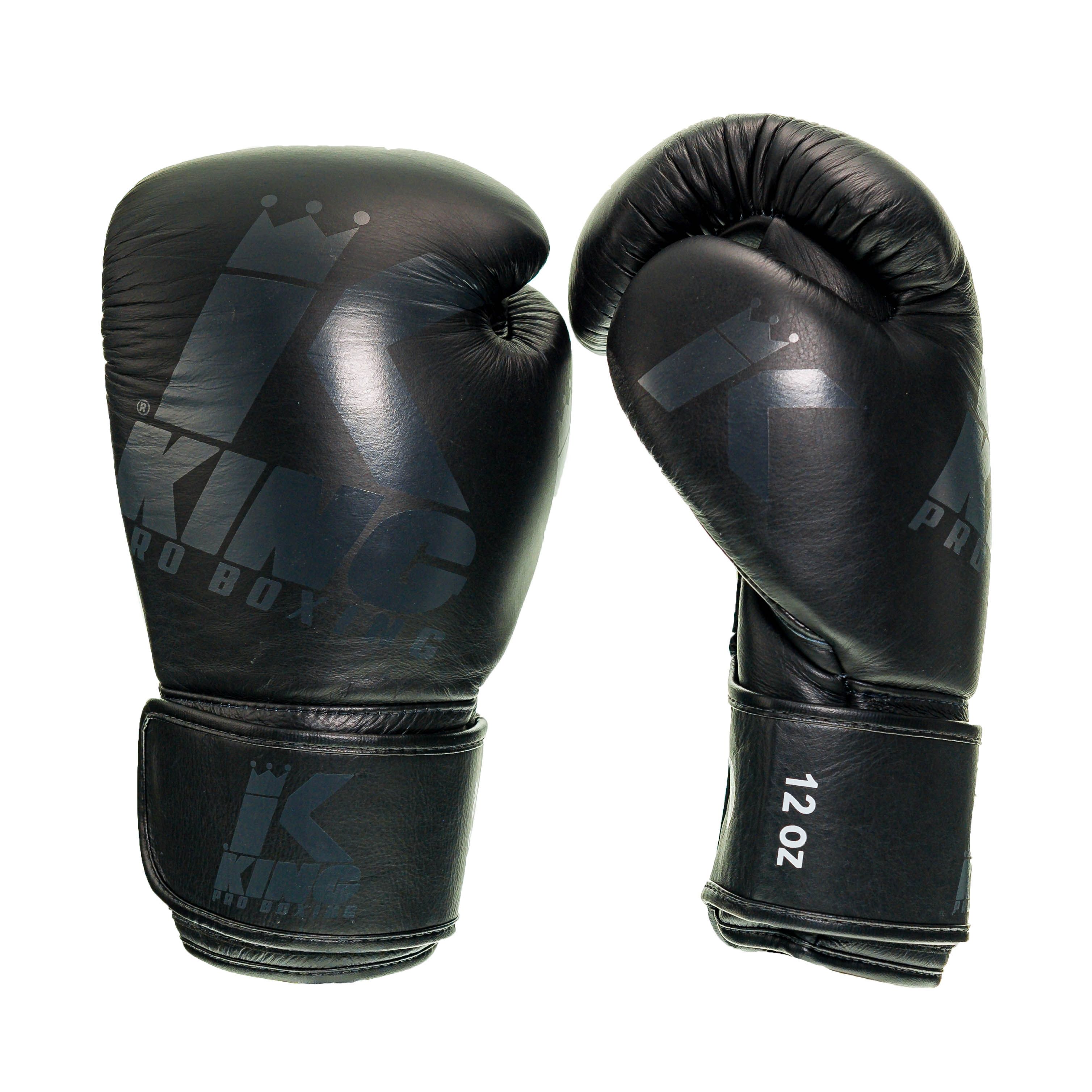 King Pro Boxing - Bokshandschoenen - PLATINUM - zwart