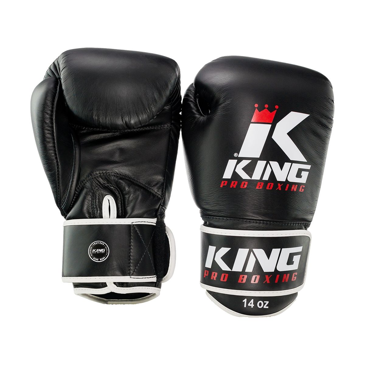 King Pro Boxing BG 3 - Zwarte bokshandschoenen