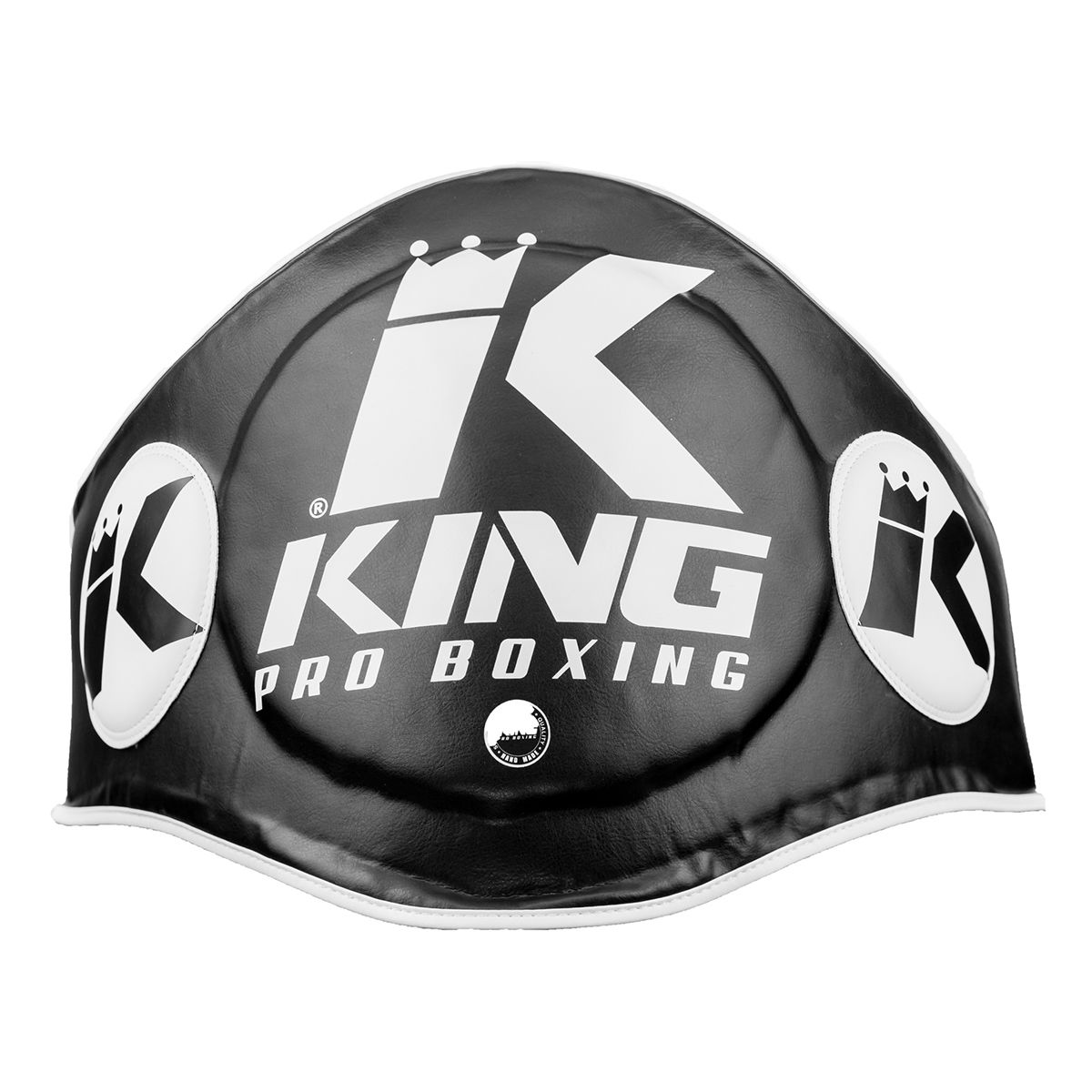 King Pro Boxing - Belly Pad Shields - buikbescherming-KPB/BP-L-zwart