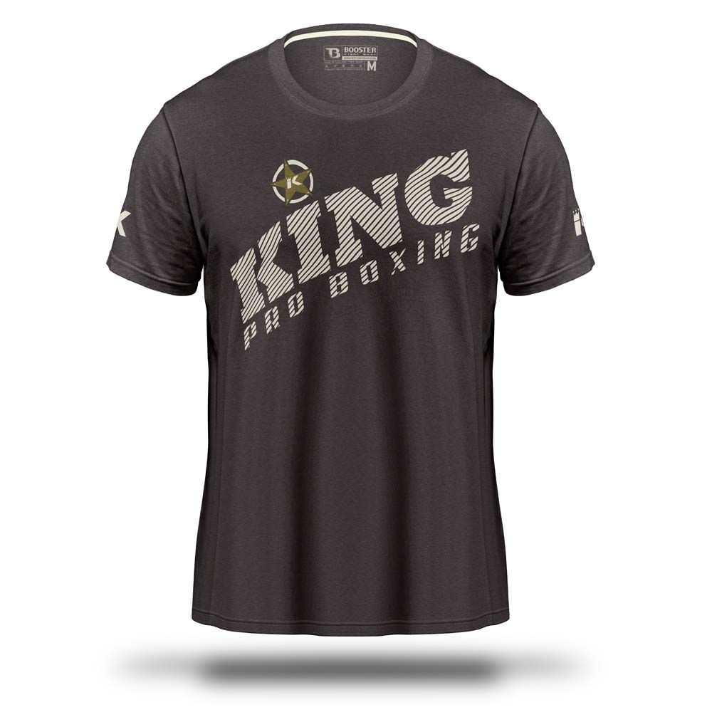 King Pro Boxing -VINTAGE GREY- T- grijs
