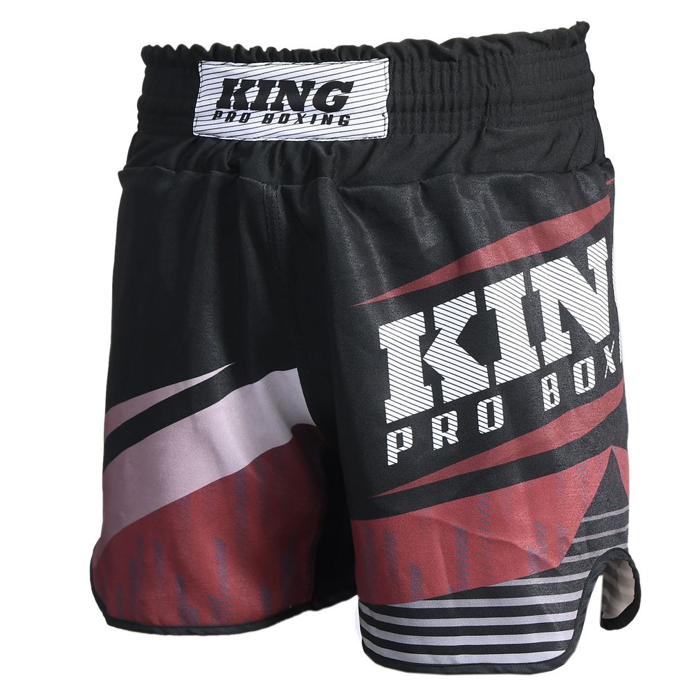 King Pro Boxing - compressiebroek- STORMKING 2 MMA TRUNK-zwart-rood