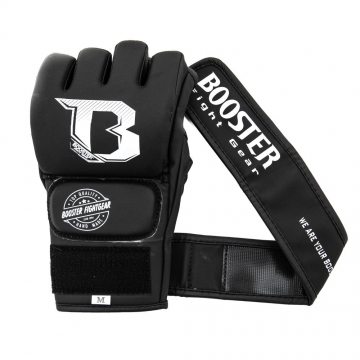 Booster Fight Gear BFF Supreme: Zwarte MMA Handschoenen