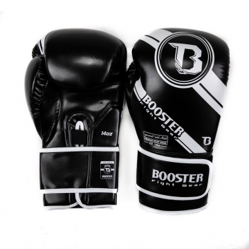 Booster Fight Gear Premium Striker Bokshandschoenen - Beginners - Zwart/Wit