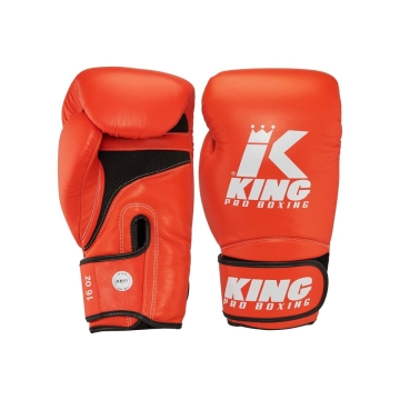 King Pro Boxing Star Mesh 6: Leren hoge kwaliteit en schokabsorberend