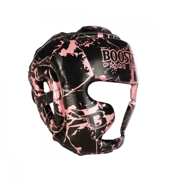 Booster Fight Gear HGL B 2 YOUTH Hoofdbeschermer Marble roze-zwart
