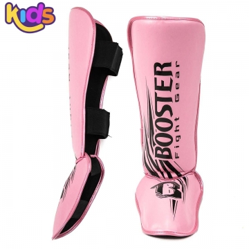 BOOSTER FIGHTGEAR Champion Roze Scheenbeschermers: Comfortabel trainen