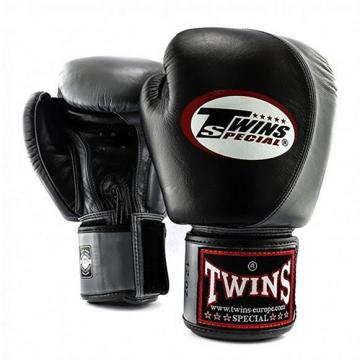 Twins Special (Kick)bokshandschoenen Leer BGVL 9 Zwart Grijs 
