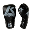 King Pro Boxing PLATINUM 7 Bokshandschoenen - Zwart-Grijs