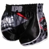 King Pro Boxing - Fightshort - STAR VINTAGE STONE - korte broek - zwart - grijs