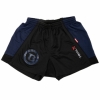 The ‘Booster Athletic Dept. ‘ ‘TRAILX’ shorts -black/blue