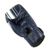 Booster Fight Gear V9 Marine Blauw en Wit Lederen Bokshandschoenen