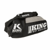 King pro Boxing - Sporttas - KPB - zwart - grijs - DUFFELBAG - ONE SIZE - rugzak