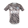 King Pro Boxing -t-shirt- STAR 2 TEE - licht bruin - camo - leger