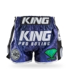 King Pro Boxing - Fightshort - korte broek - PRYDE 2 - Blauw - paars - groen - zwart