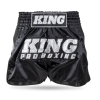 King Pro Boxing - fightshorts - BT X6 - zwart 