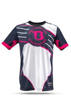 Booster Fight Gear Performance4 T-shirt uniek orgineel Zwart-roze-wit