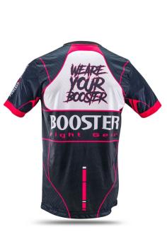 Booster Fight Gear-fightsthirt-Tshirt-PERFORMANCE 4-Zwart-Roze-Wit