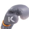 King Pro Boxing - Bokshandschoenen - PLATINUM 6 - grijs - geel- oranje