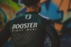 Booster Fightgear - Rashguard -Long Sleeves - RG LS-  GREEN SNAKE -groen grijs