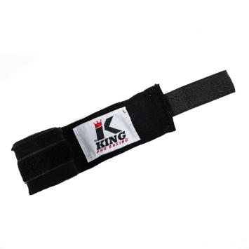 King Pro Boxing-Bandage-Windsels-Jeugd-Kinder-BPC BLACK-Zwart