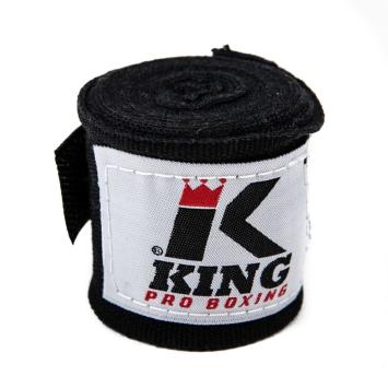 King Pro Boxing-Bandage-Windsels-Jeugd-Kinder-BPC BLACK-Zwart