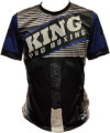 King Pro Boxing - STORMKING 3 - T-SHIRT-blauw-zwart