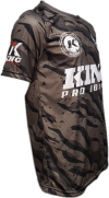 King Pro Boxing -t-shirt- STAR 1 TEE - camo - Groen - leger