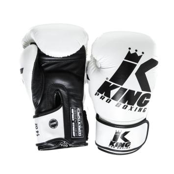 King Pro Boxing PLATINUM 5 bokshandschoenen WIt/Zwart