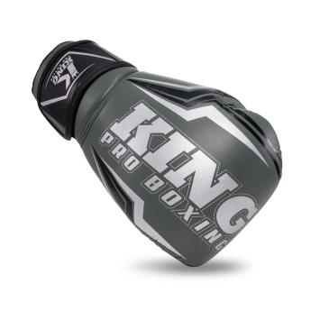 King Pro Boxing - Bokshandschoenen -THOR GREEN- groen - grijs- zwart