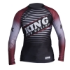 King Pro Boxing -Rashguards - STORMKING 2 - zwart-rood-grijs